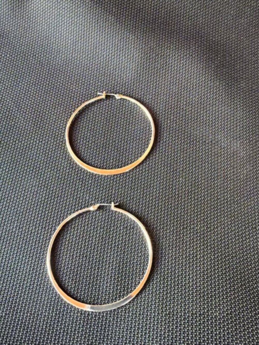 Silver Hoop Earrings